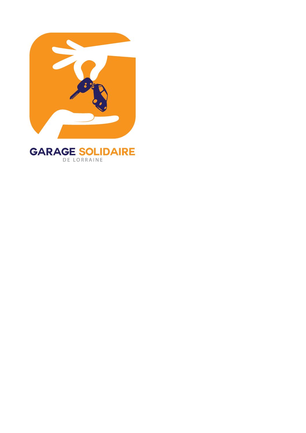Logo du garage solidaire de lorraine