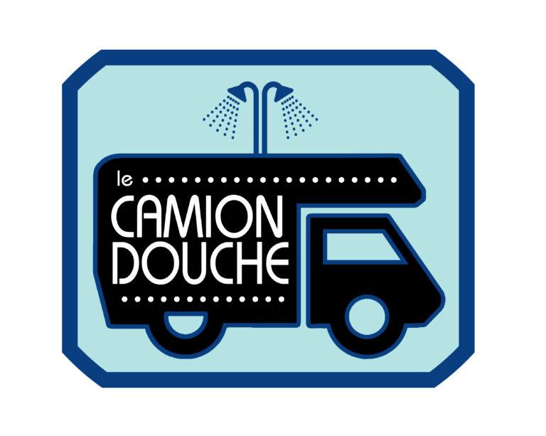 Logo Camion Douche BLEU